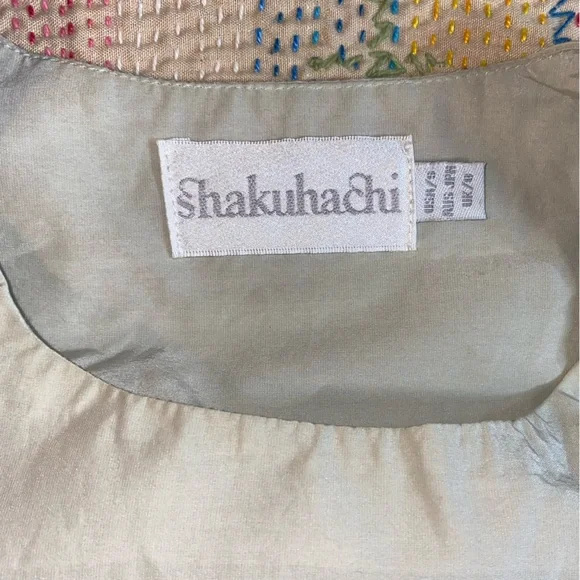 Shakuhachi White and Black Crop Top - Picture 10 of 11